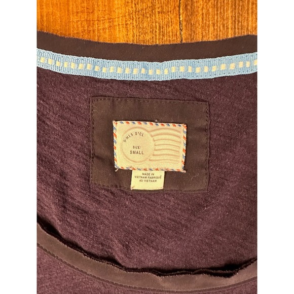 Anthropologie Postmark West End Peplum Hi Low Purple Top Size‎ S - Picture 2 of 7